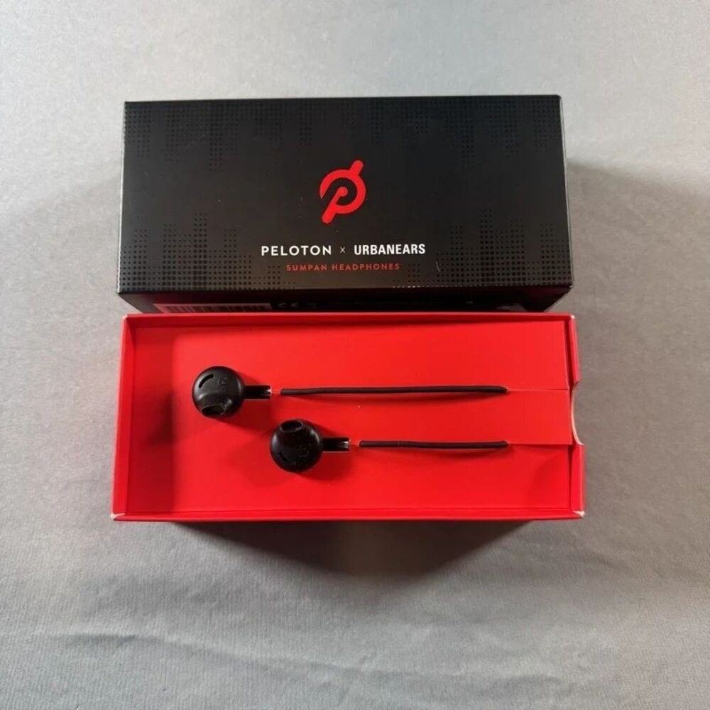 Peloton X Urbanears Sumpan Headphones Earbuds Brand New In Box